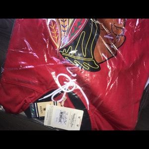 Brand new, authentic blackhawks hockey jersey